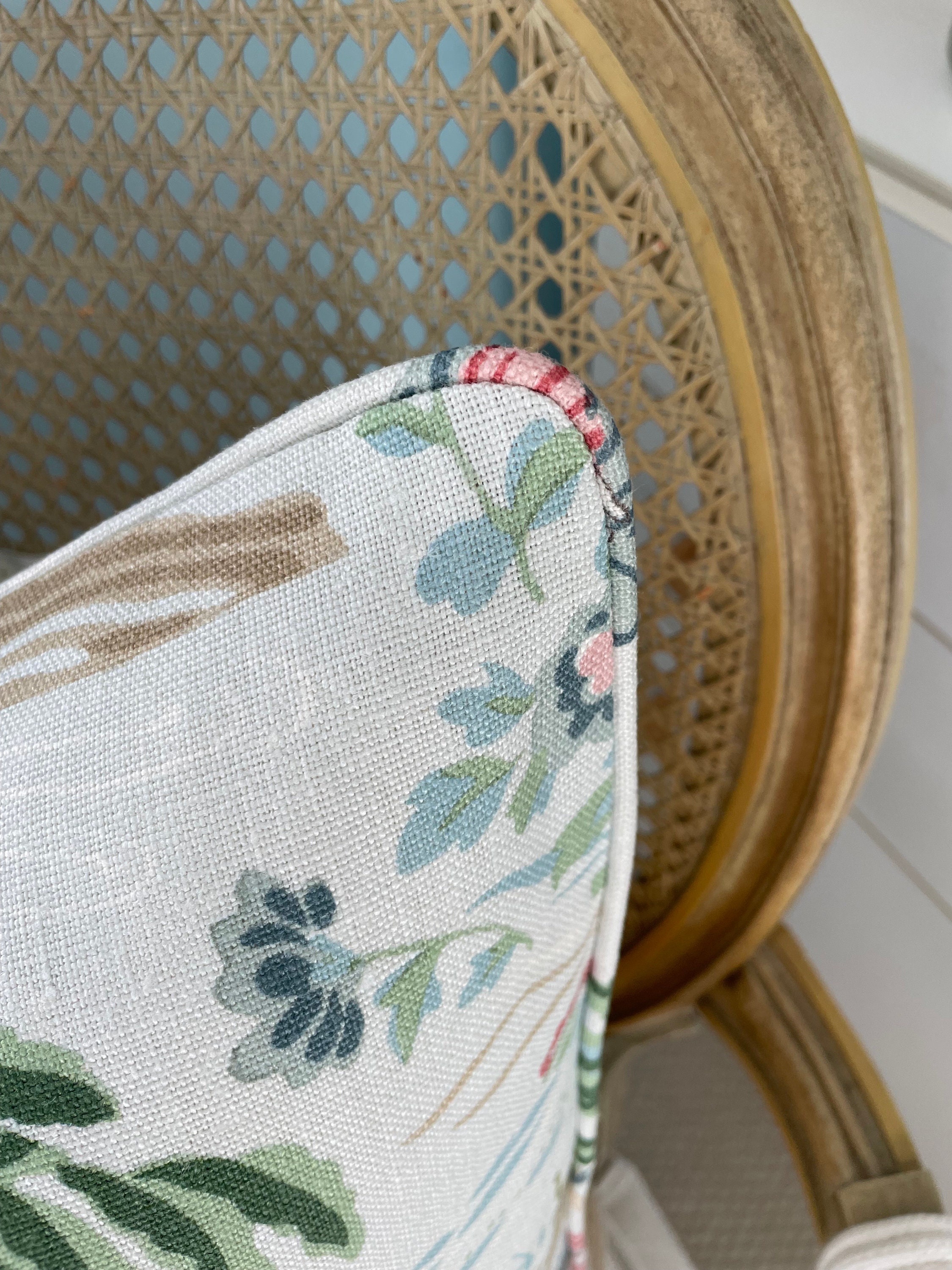 Schumacher "yangtze River" in Aqua Colorway Pillow Cover Available One ...