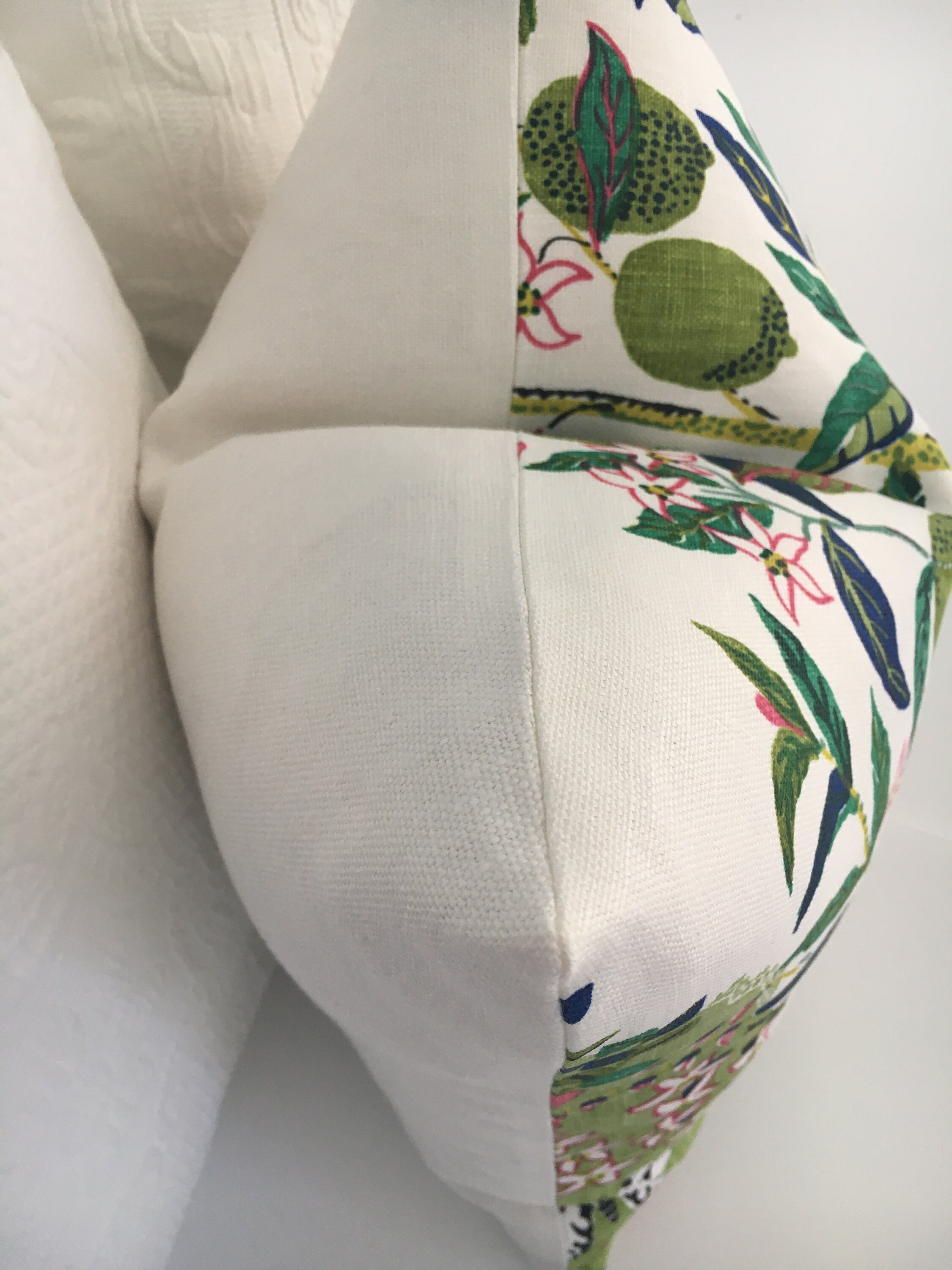 Schumacher Citrus Garden in lime both sides or one high end | Etsy