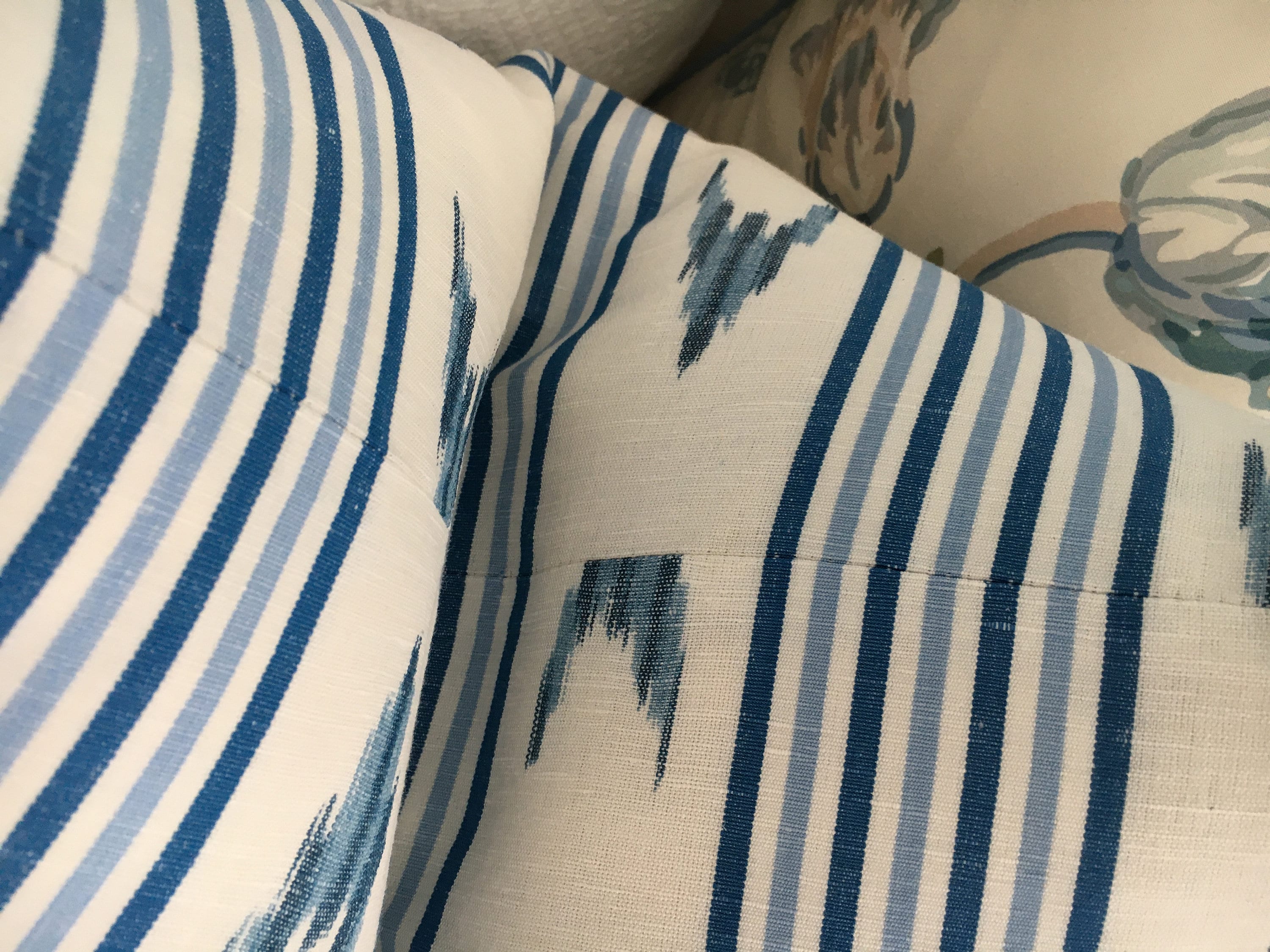 Schumacher santa Barbara Ikat in Indigo One or | Etsy