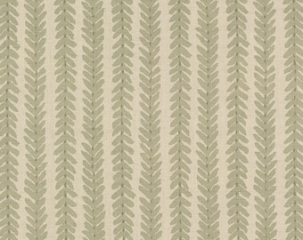 Federa per cuscino di alta qualità Schumacher "Woodperry" in salvia, disponibile su uno o entrambi i lati. Federa per cuscino decorativa. Federa per cuscino di design. Federa per cuscino da divano.