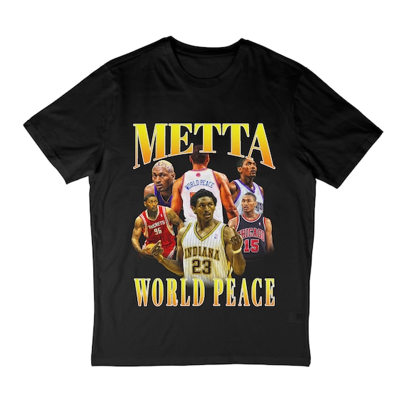 Metta World Peace Vintage T Shirt Etsy
