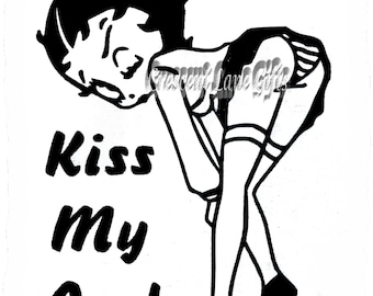Betty Boop,  Vinyl Decal For Your Home, Car, Window, Electronics, Etc
