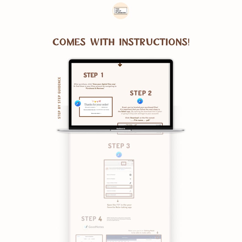 4.0 Ultimate Undated Life Planner Pink | Landscape Digital Planner ...