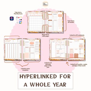 Ultimate Life Planner: Undated Portrait Digital Planner (hyperlinked ...