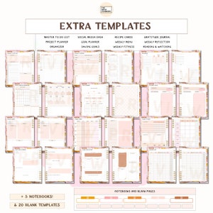 Ultimate Life Planner: Undated Portrait Digital Planner (hyperlinked ...