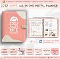 2025 ADAPT LIFE planner - Regular Landscape DATED Digital Planner GoodNotes, Noteshelf & more, 2500+ Widgets stickers | Monthly Weekly Daily product logo