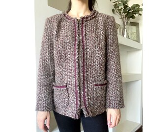 plus size chanel style jacket