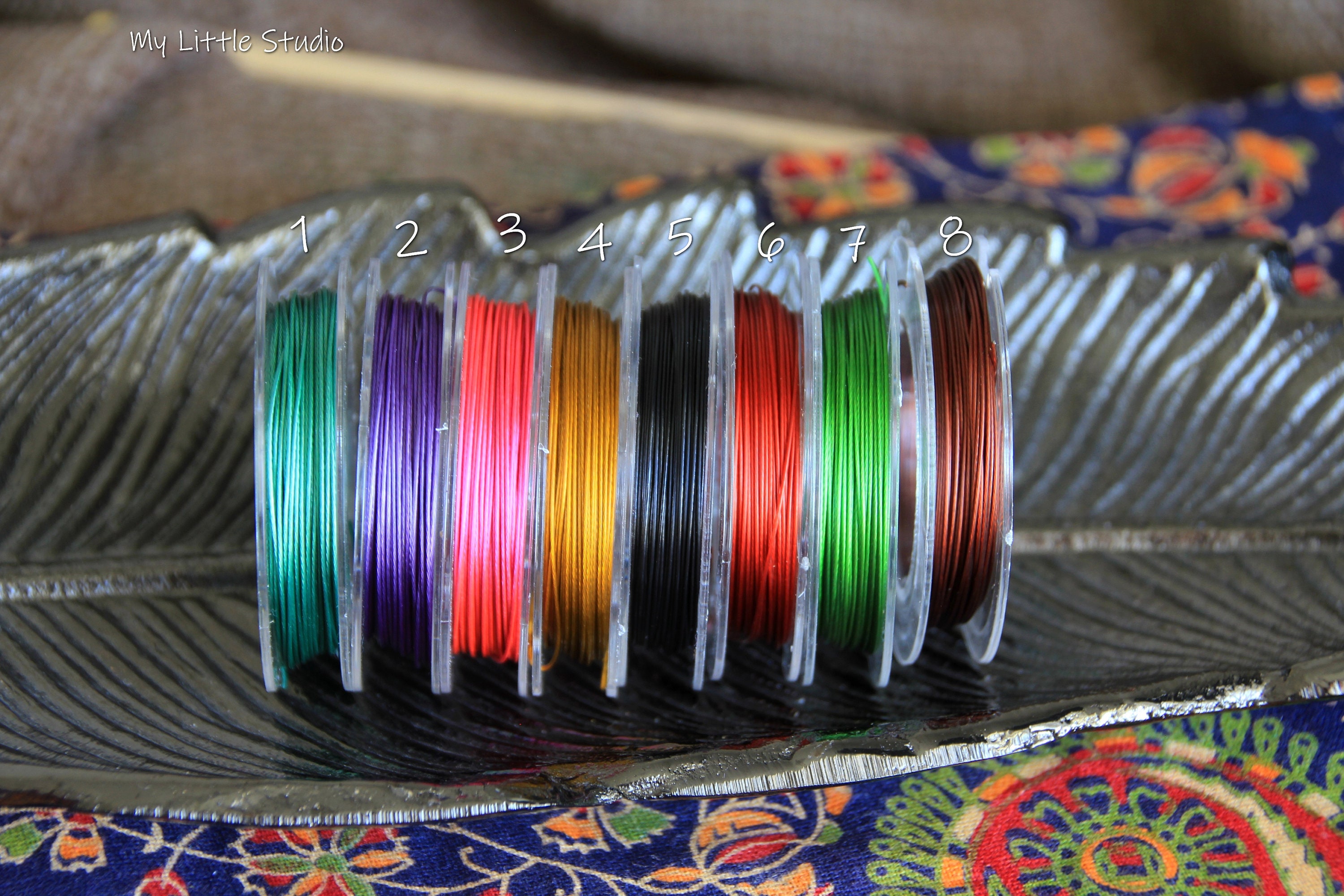 Tiger TailBeading WireChoose Your ColourMetal WireMake Etsy