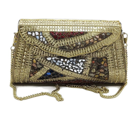 Buy G N CREATION Embroidered Women's & Girls Stylish Party Sling Bag  Crossbody (Beige) at Amazon.in