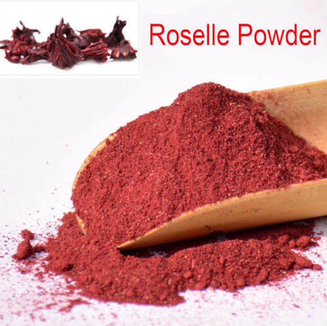 Handmade Natural Roselle Flower Powder Hibiscus Sabdariffa Etsy