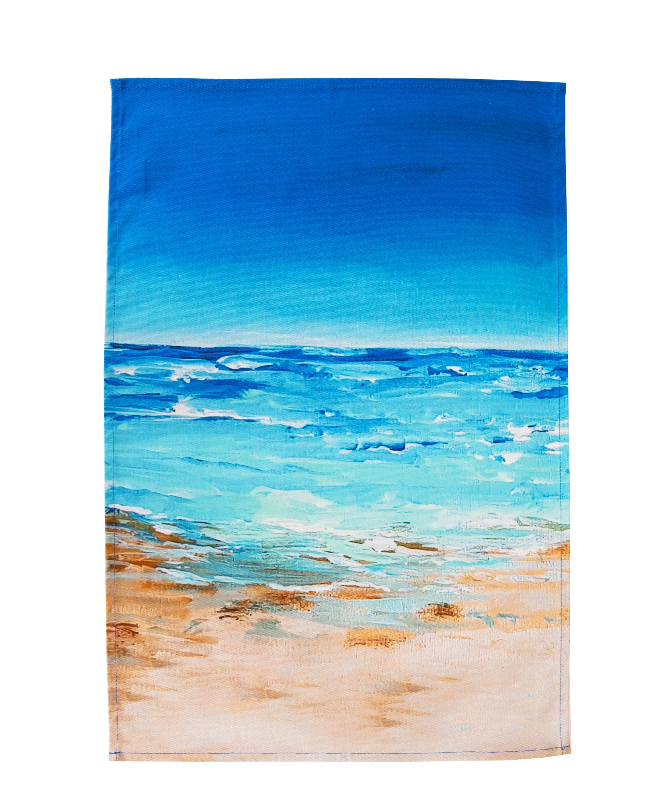 Coastal Beach Flour Sack Dish Towels – AverysHome