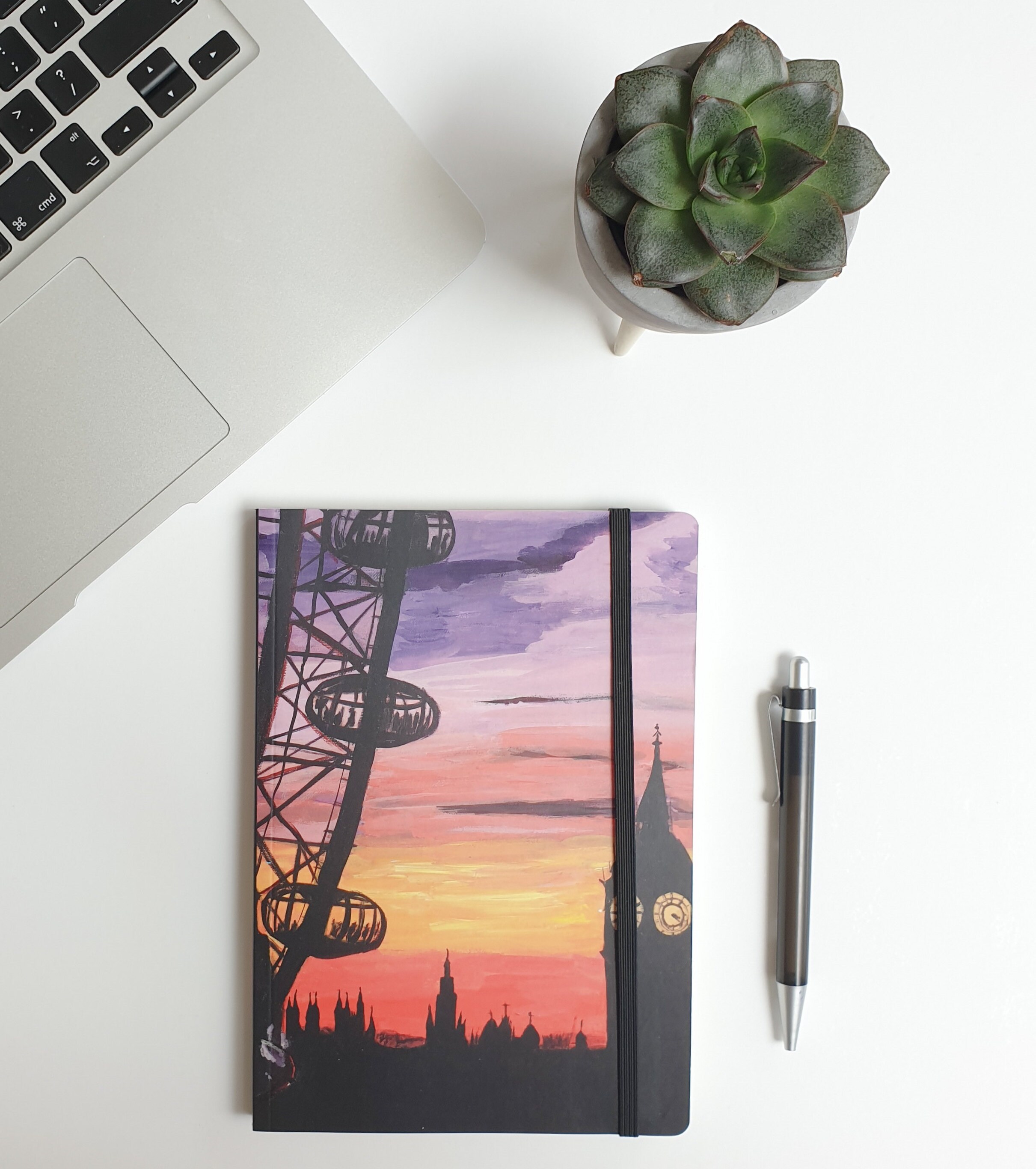 A5 London Luxury Notebook London Soft Cover Lined Notebook Etsy UK