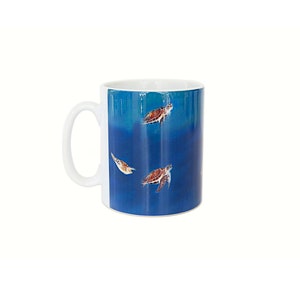 Sea Turtle Art Ceramic Mug
