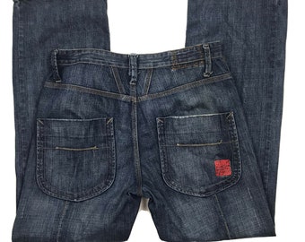 straight leg girbaud jeans