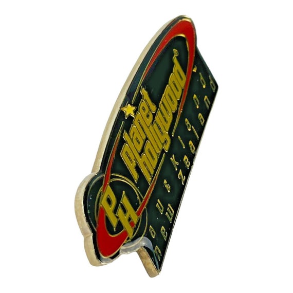 Vintage Hollywood Auckland Lapel Pin New Zeala… Gem