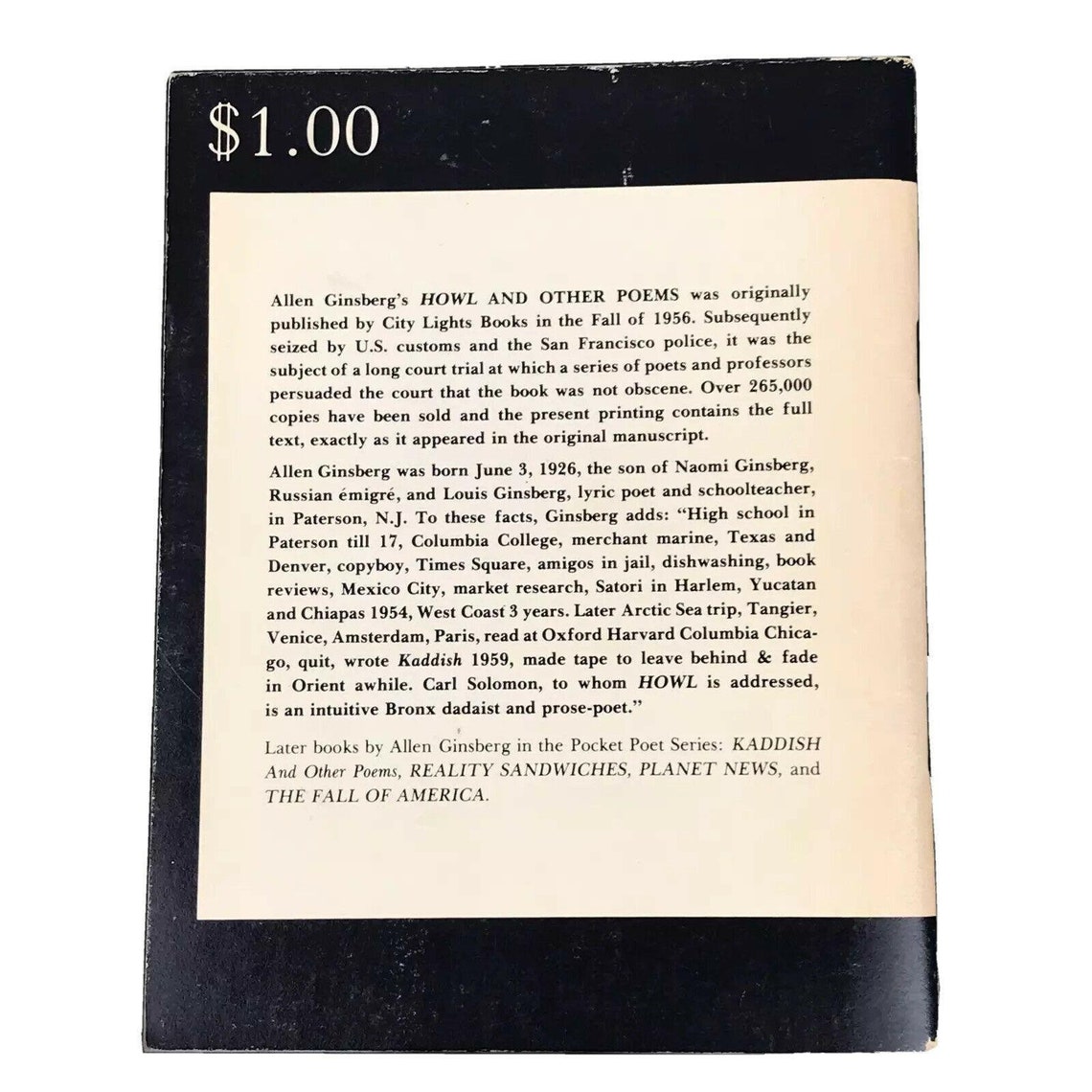 allen ginsberg howl and other poems allen ginsberg howl and other poems