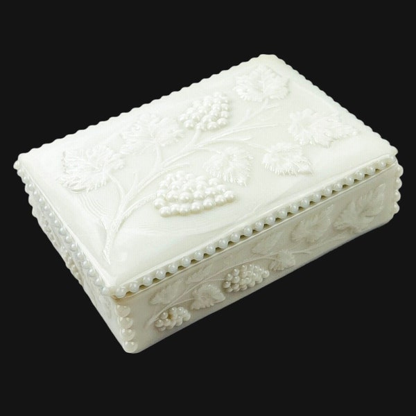 Milk Glass Jewelry Etsy