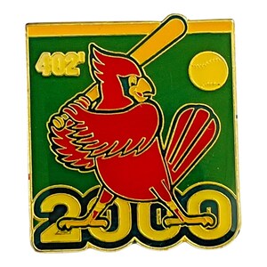 Vintage St Louis Cardinals Baseball Lapel Hat Pin 2000 Fan Gift Souvenir