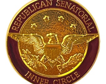 Vintage Republican Senatorial Inner Circle Lapel Pin Politcal Souvenir Gift