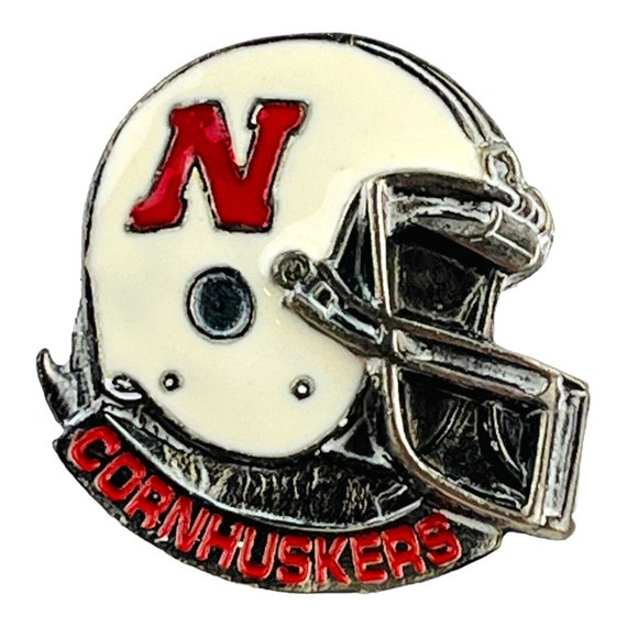 Nebraska Cornhuskers Football Helmet Vintage Lape… - image 7