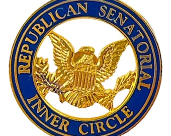 Vintage Republican Senatorial Inner Circle Lapel Pin Politcal Souvenir Gift