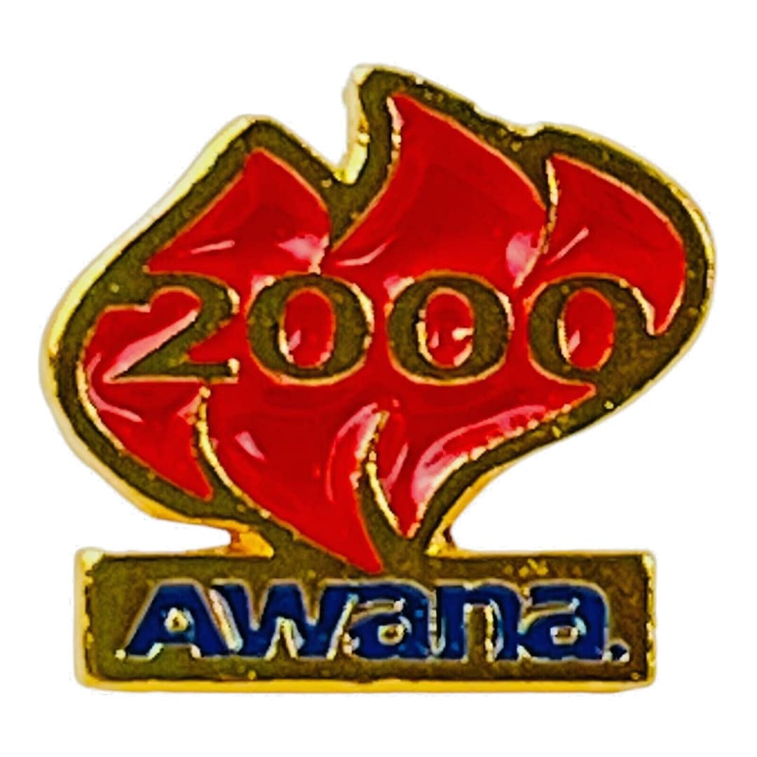 Vintage Awana 2000 Lapel Pin Souvenir - Etsy