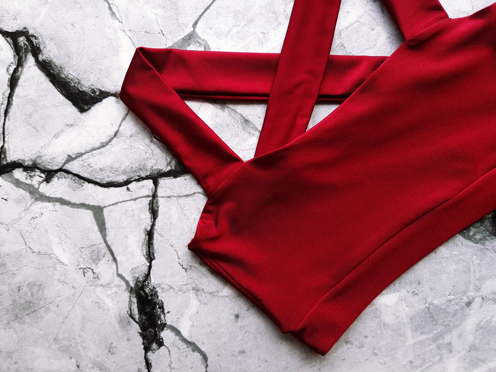 Pole Dance Wear Burgundy Costume Yoga Wear Workout Set Etsy