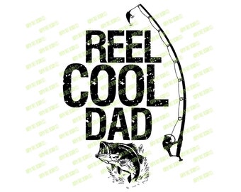 Reel Cool Dad: SVG & PNG