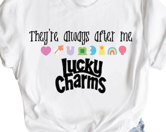 Always after me lucky charms St. Patrick's day SVG and PNG