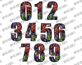 Download Superhero Birthday Svg Etsy