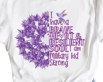 Military Child with a Brave Heart