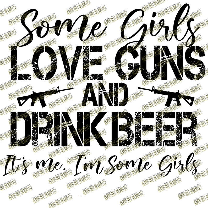 Love Guns and Drink Beer Etsy