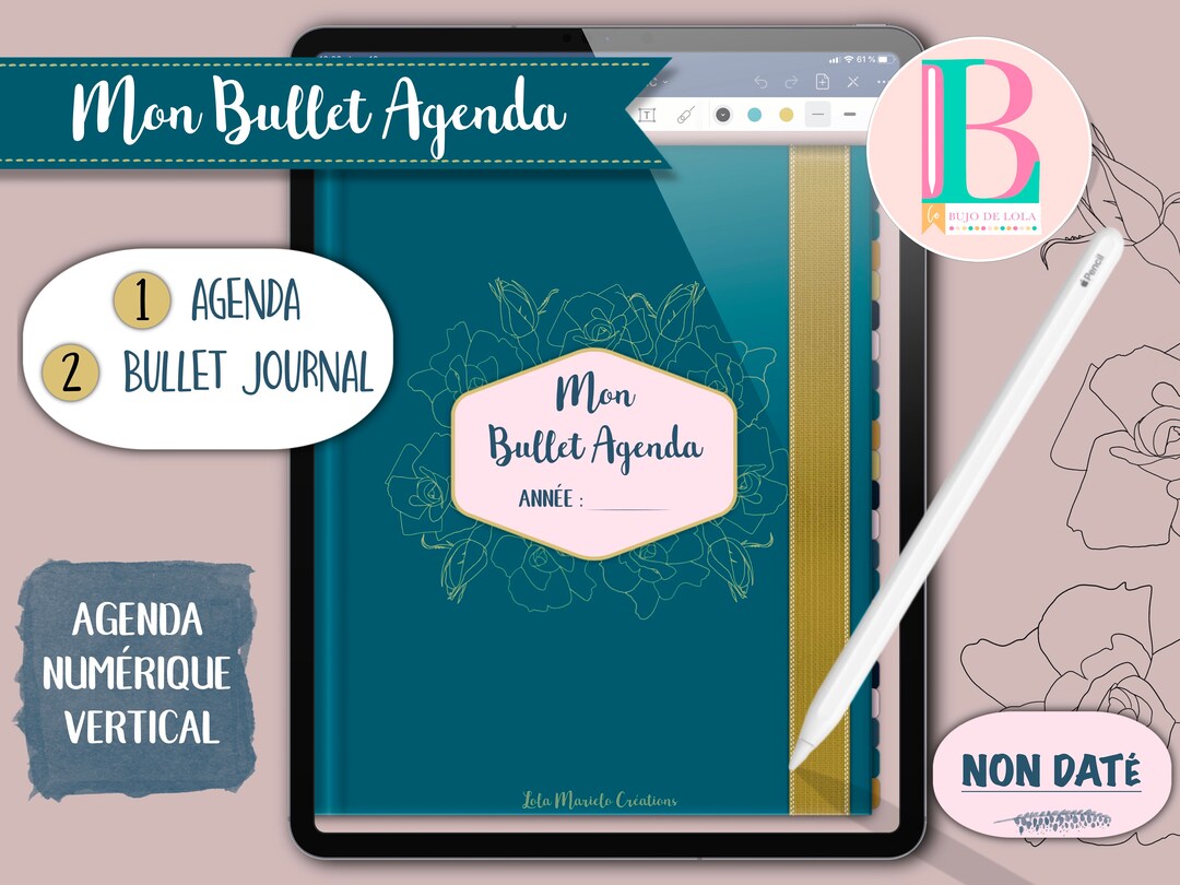 Mon bullet agenda