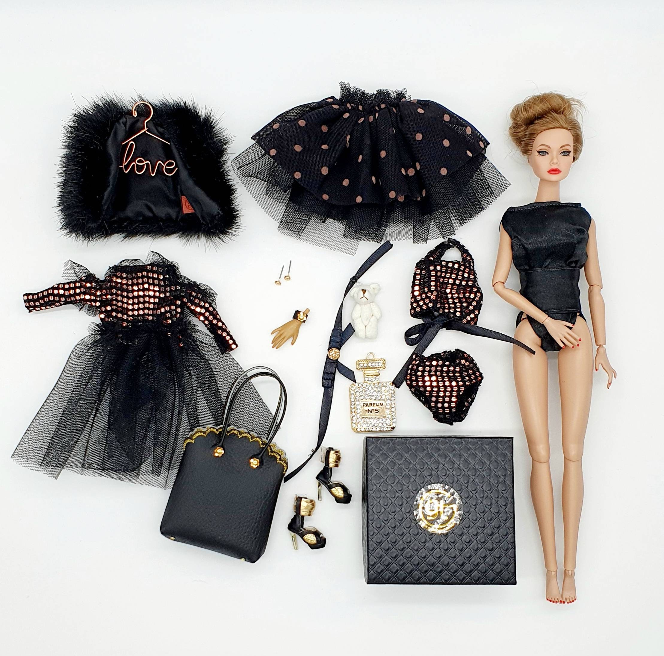 Doll 8piece Fashion Set for Integrity Toys Fashion Royalty - Etsy