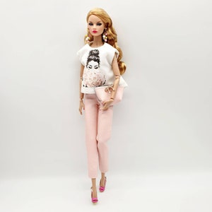 Blissful Pastels 6 Piece Fashion Set Outfit Clothes for Integrity Toys ...