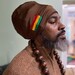 Medium Brown Rasta Hat Rasta Turban for Man Green Rasta Headwrap Rasta ...