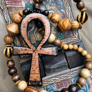 Extra large ankh large wooden ankh Nubian ankh handcarved ankh large Rasta ankh
