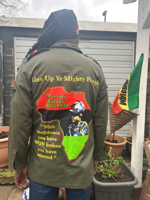 Khaki jacket with stars cheap