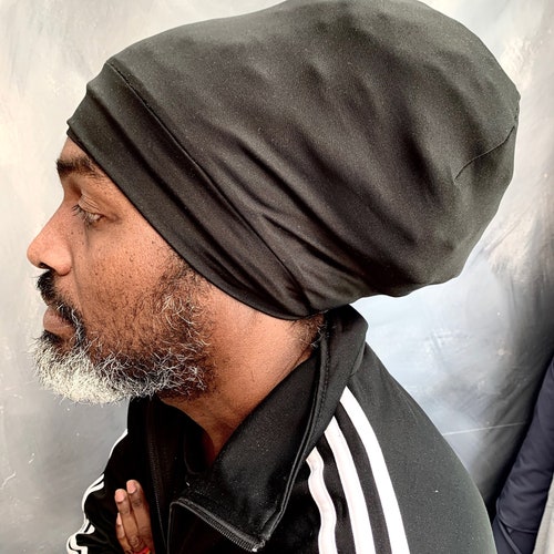 Black Rasta Hat Black Rasta Turban Rastaman Turban Nyabinghi