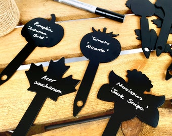 Waterproof Set Of 15 Plant Markers, Garden Allotment Sign, Plant Seed Name Tags/Labels, Gardening Gifts