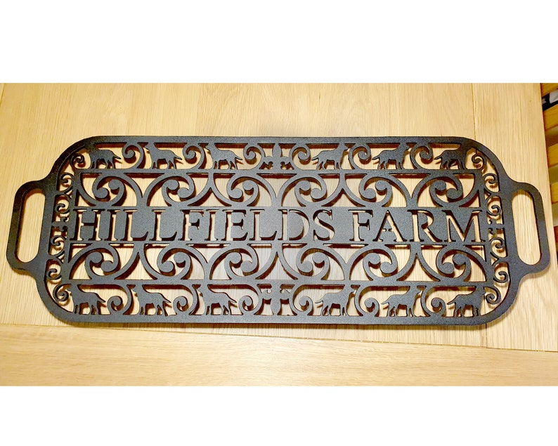 Custom Design Personalised Metal Trivet Large Trivet Metal Etsy