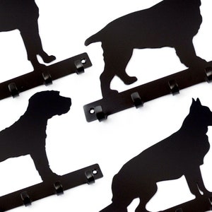 Custom Breed Pet Key Rack - Metal Key Hook, Dog/Cat Gift, Dog/Cat Key Holder, Dog/Cat Wall Art, Dog/Cat Lover's Gift