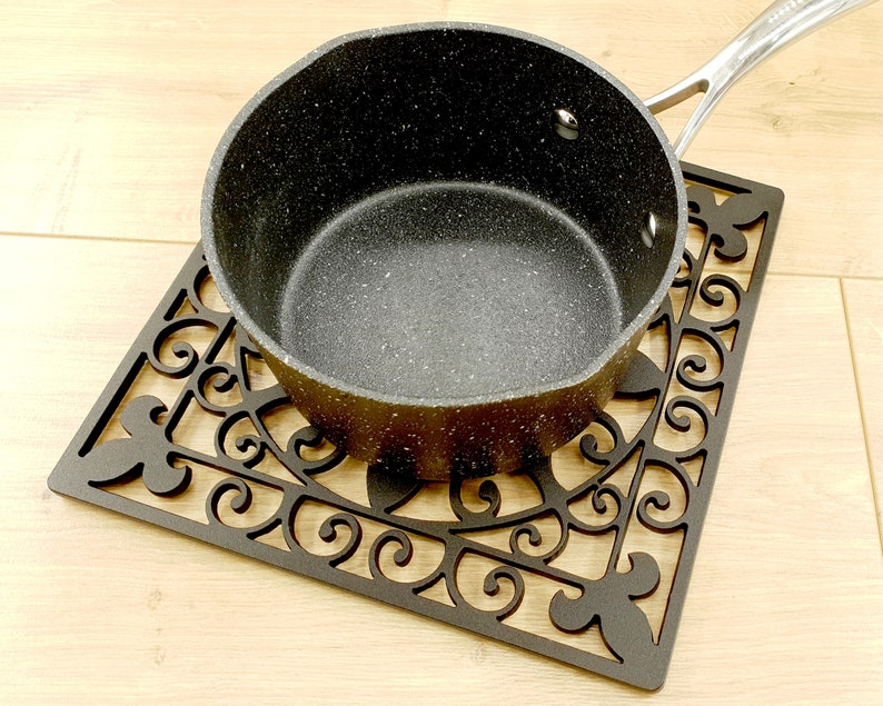 Traditional Metal Trivet Large Trivet Metal Trivet Hot Pot Etsy UK