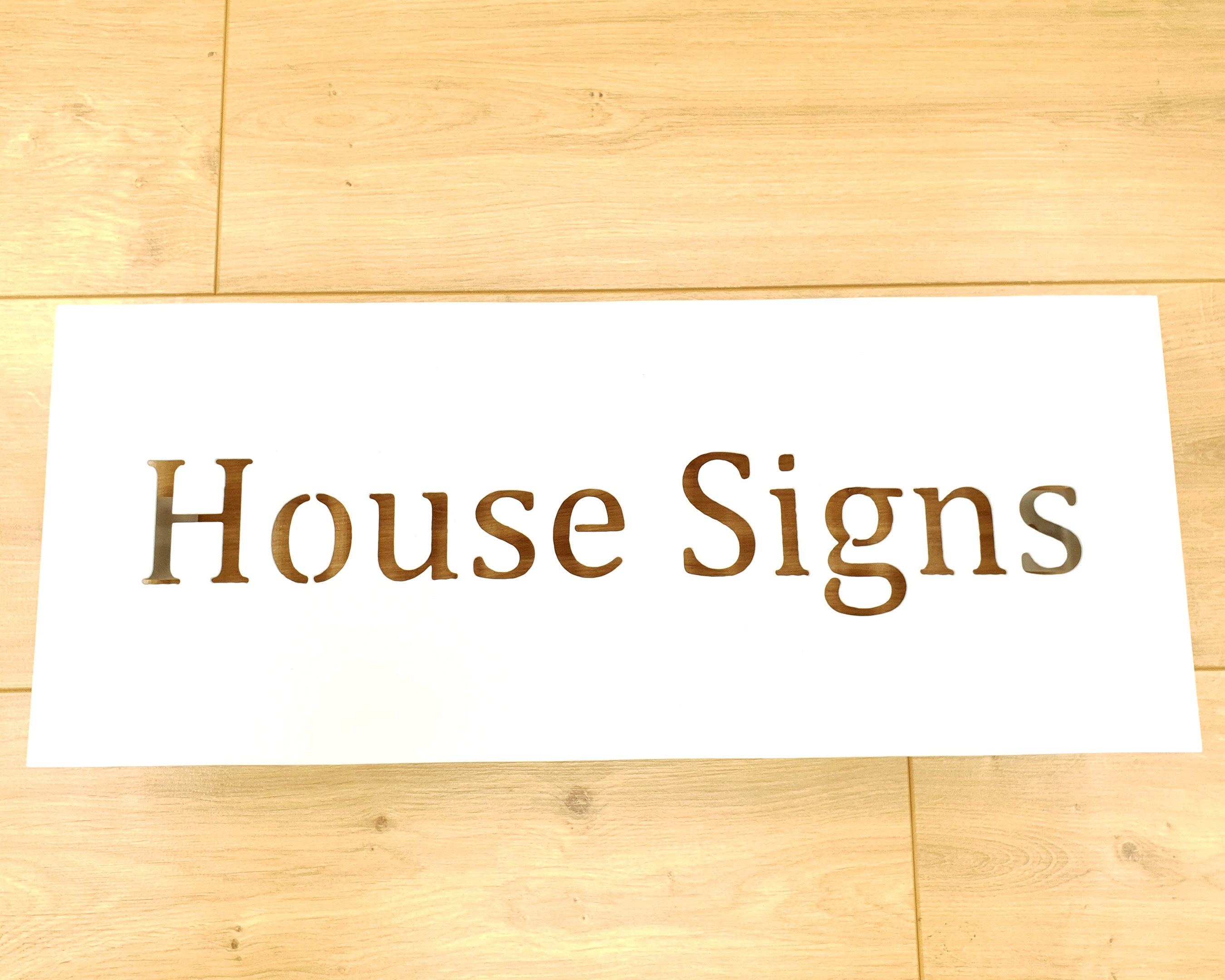 Custom Metal House Sign Any Colour/font Metal House Plaque Etsy UK