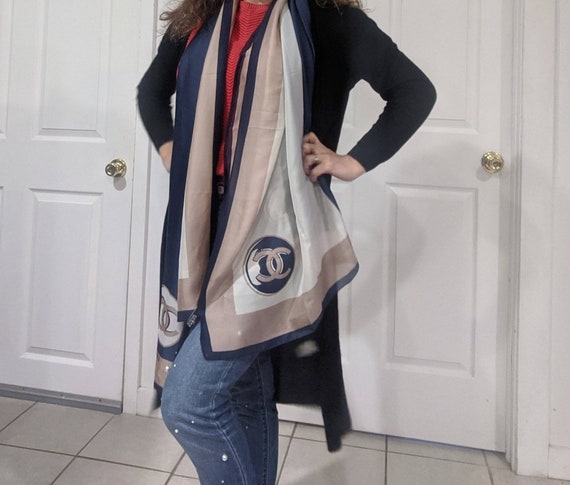 Chanel scarf vintage