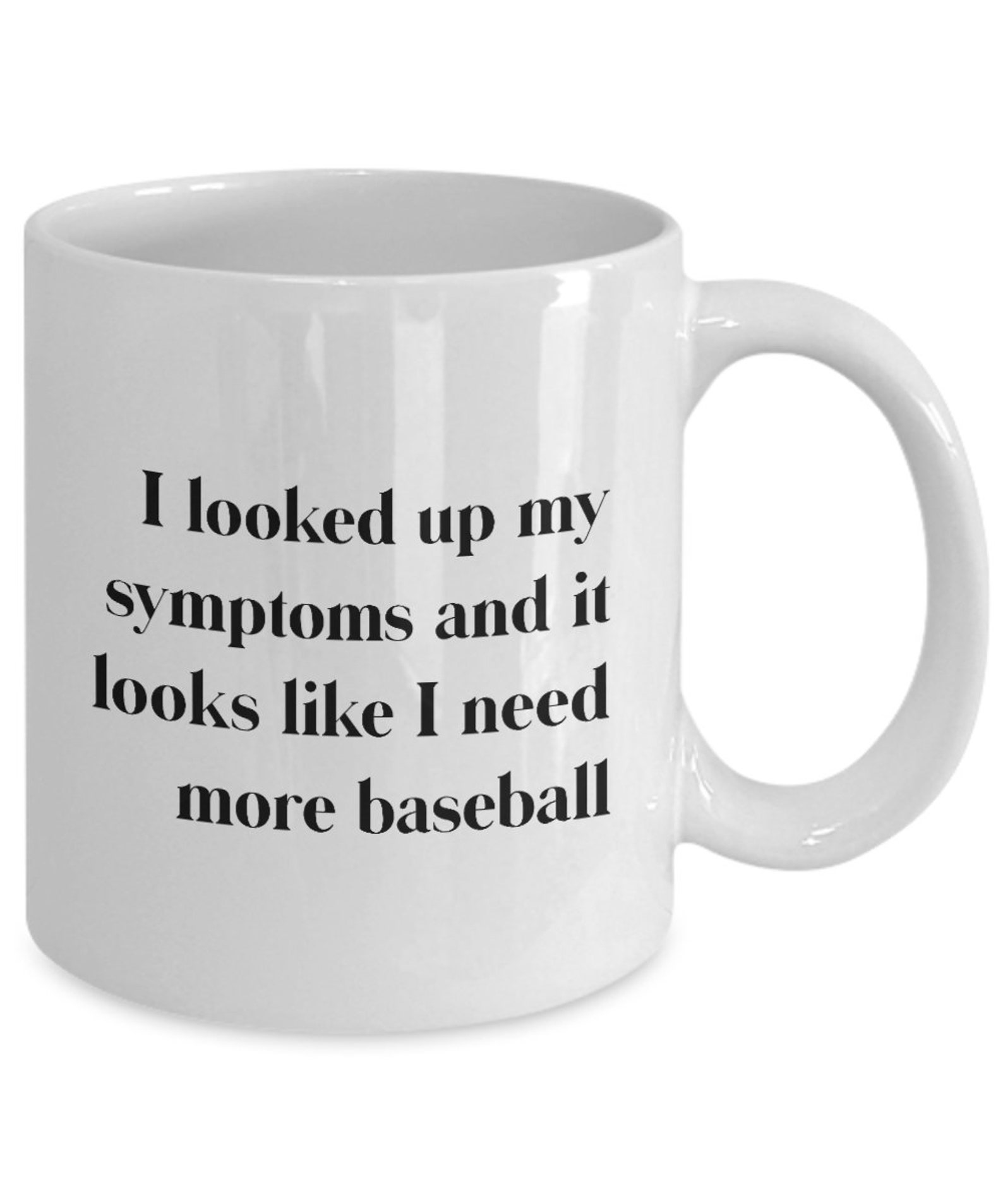 BASEBALL FAN GIFT Funny Baseball Mug Baseball Christmas Etsy UK