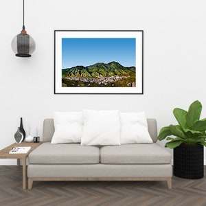 El Ávila Caracas Venezuela Acuarela Hecho a mano Waraira Repano Parque nacional El Ávila Cerro El Ávila image 4