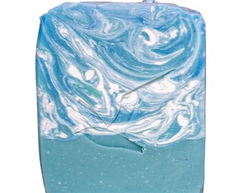 Handmade Sea Salt Soap Bar: Ocean Storm Scent