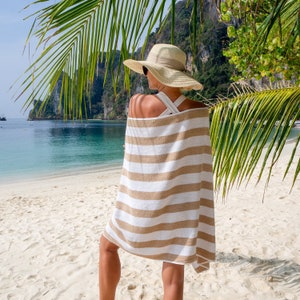 4 Pack of Cali Cabana Beach Towels 30 X 60 100 Cotton Striped