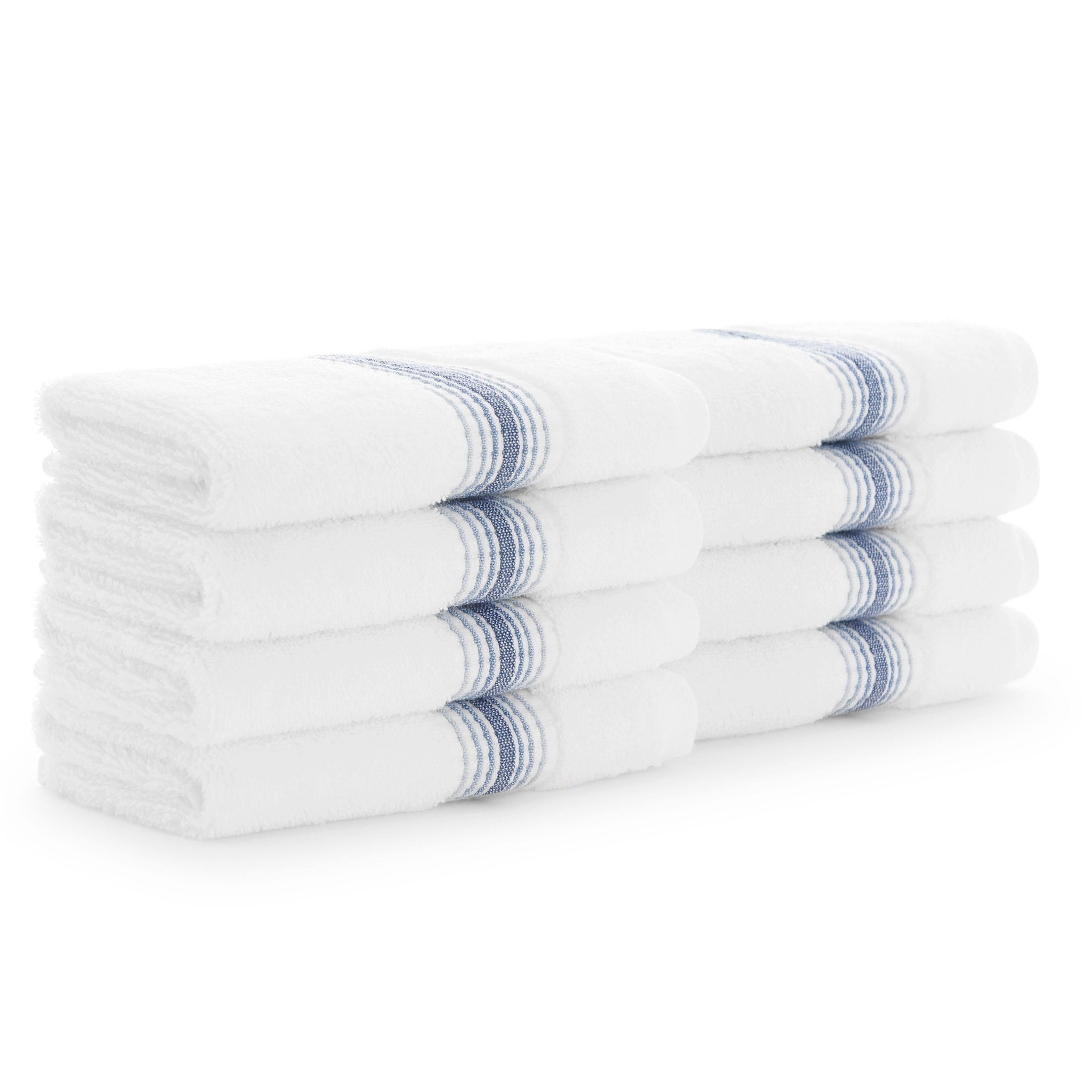 WestPoint Home White Cotton Quick Dry Bath Towel (Martex Egyptian